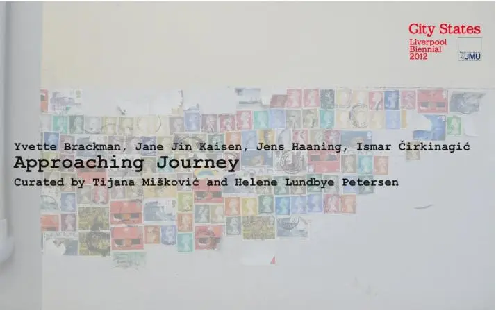 Approaching Journey, exhibition view, LJMU Copperas Hill Building, Liverpool Biennial 2012