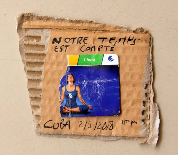 Thierry Geoffroy / COLONEL, cartons artworks, Moments of Clarity, Havana, 2018.