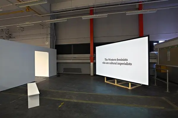 Approaching Journey, exhibition view, Liverpool Biennial 2012