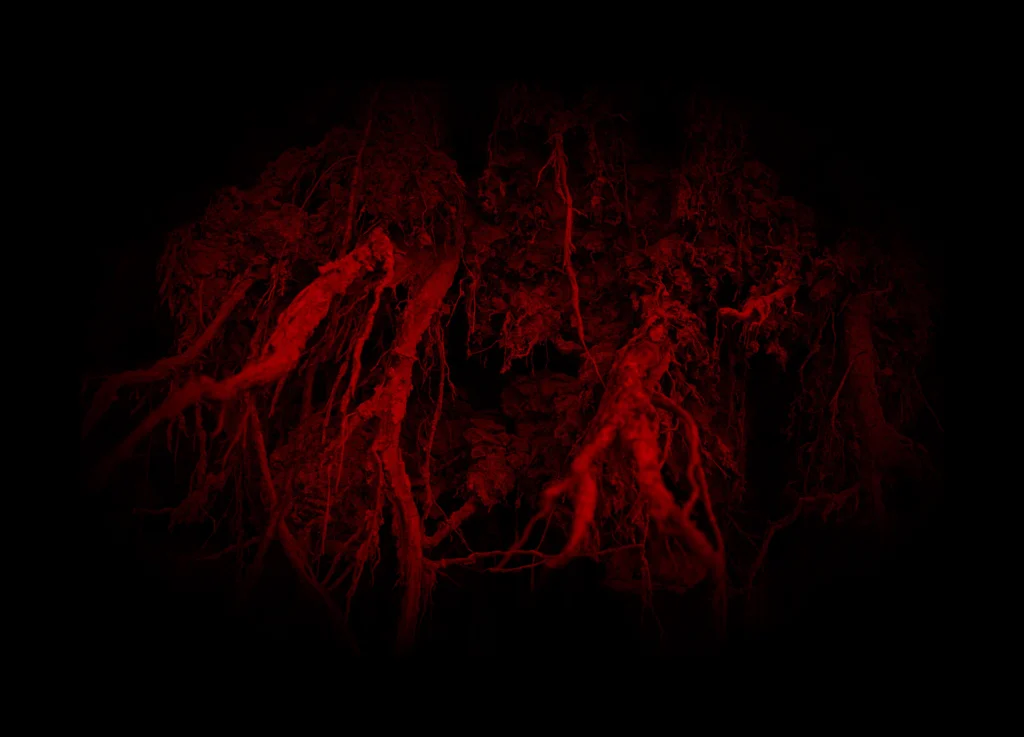 Nenad Milčević, Uprootedness, photo series / lightbox installation, 1 x 1.5 m
