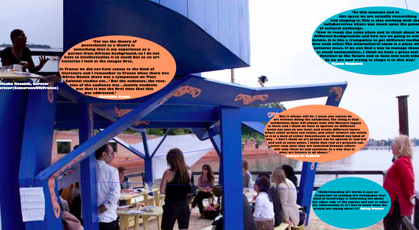 Round table discussion on intercultural dialogue, Danish Pavilion, 54th Venice Biennale 2011