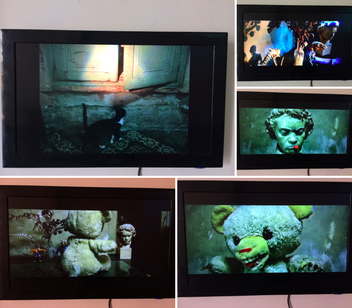 Lester Alvarez, installation view, Moments of Clarity, Havana, 2018.