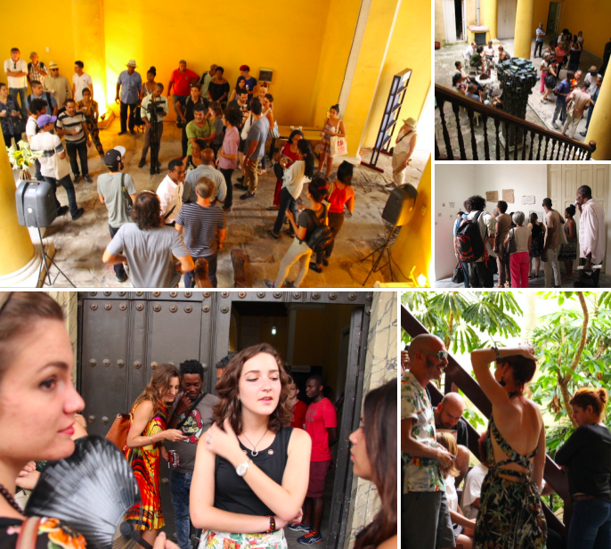 Moments of Clarity, opening day, Havana, Cuba, 2018.