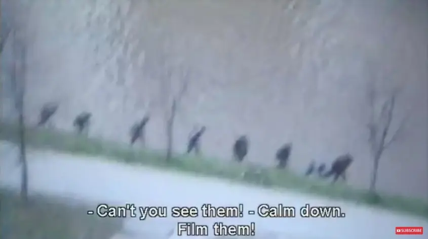 Sjećaš li se Sarajeva / Do you remember Sarajevo, film still using private home video footage from the war